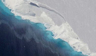 The Thwaites Glacier in West Antarctica