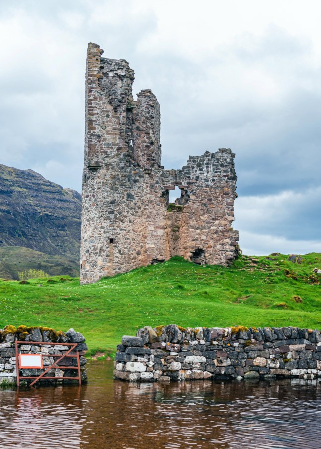 Mandatory Credit: Photo by Maciej Olszewski/imageBROKER/Shutterstock (13014592ex) Ardvreck Castle, Loch Assynt, Sutherland, Scotland, UK Various