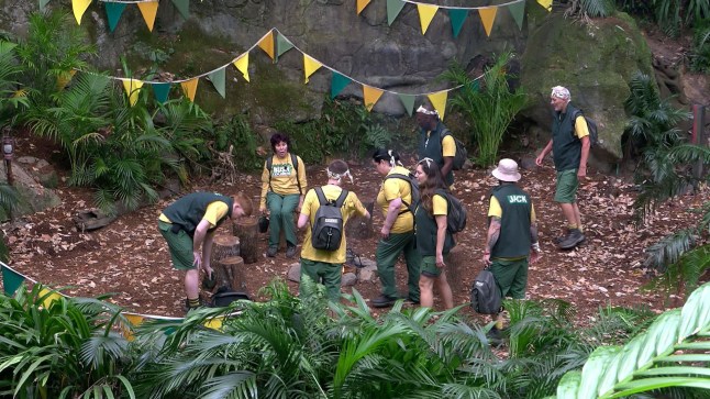 I'm A Celebrity campsite