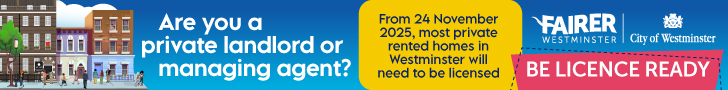 Westminster selective landlord licensing scheme starts this month