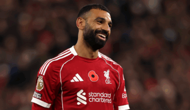 Salah scores landmark goal and matches Rooney record