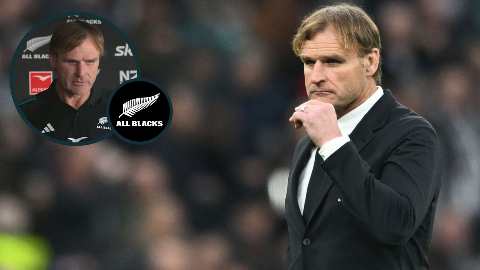 Tetchy All Blacks boss Scott Robertson claps back at reporter