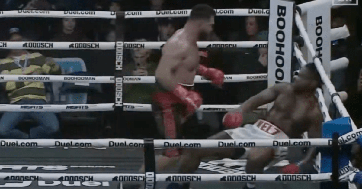 Video: Andrei Arlovski brutally knocks out Kelz in Misfits Boxing debut