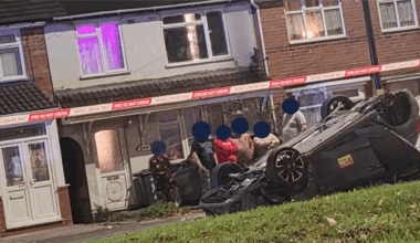 COUNCILLOR DEMANDS SPEED CAMERAS AFTER TAXI FLIPS IN DRAMATIC BIRMINGHAM CRASH