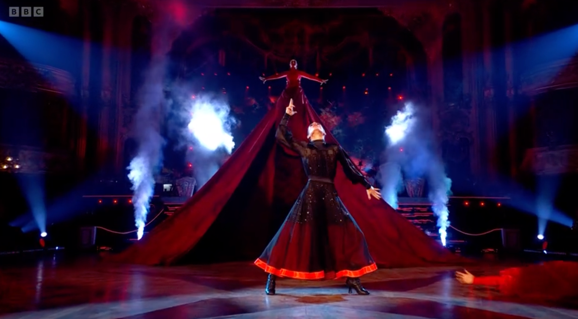 Carney’s Blackpool routine was a highlight of the series