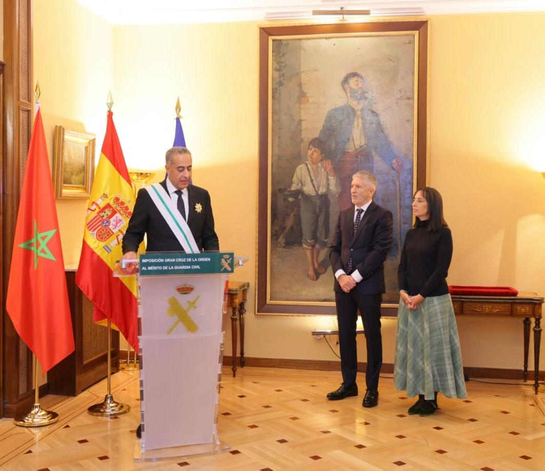 Spain Awards Morocco’s Abdellatif Hammouchi Top Civil Guard Honor