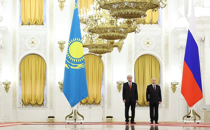 Russia-Kazakhstan talks • President of Russia