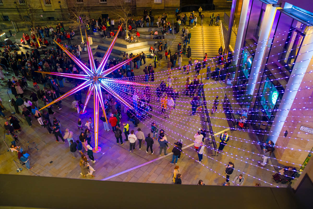 St James Quarter begin their Christmas programme today