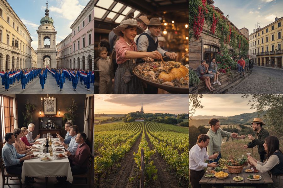 Thanksgiving celebrations across europe