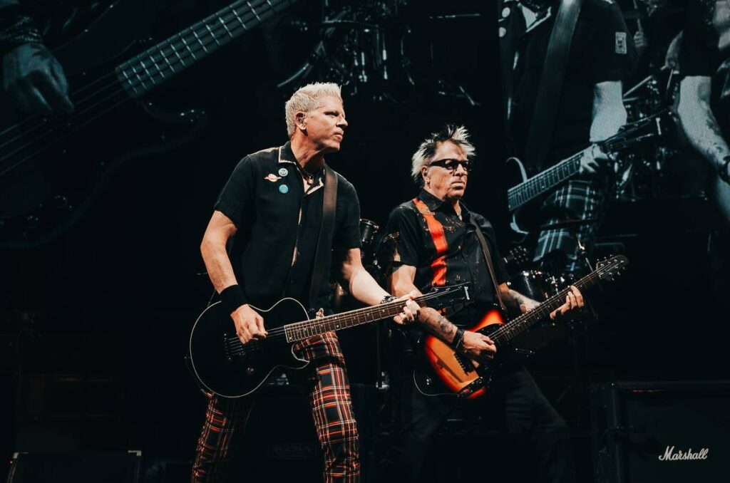 The Offspring playing live