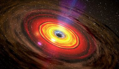 This black hole released energy equivalent to 10,000 billion suns