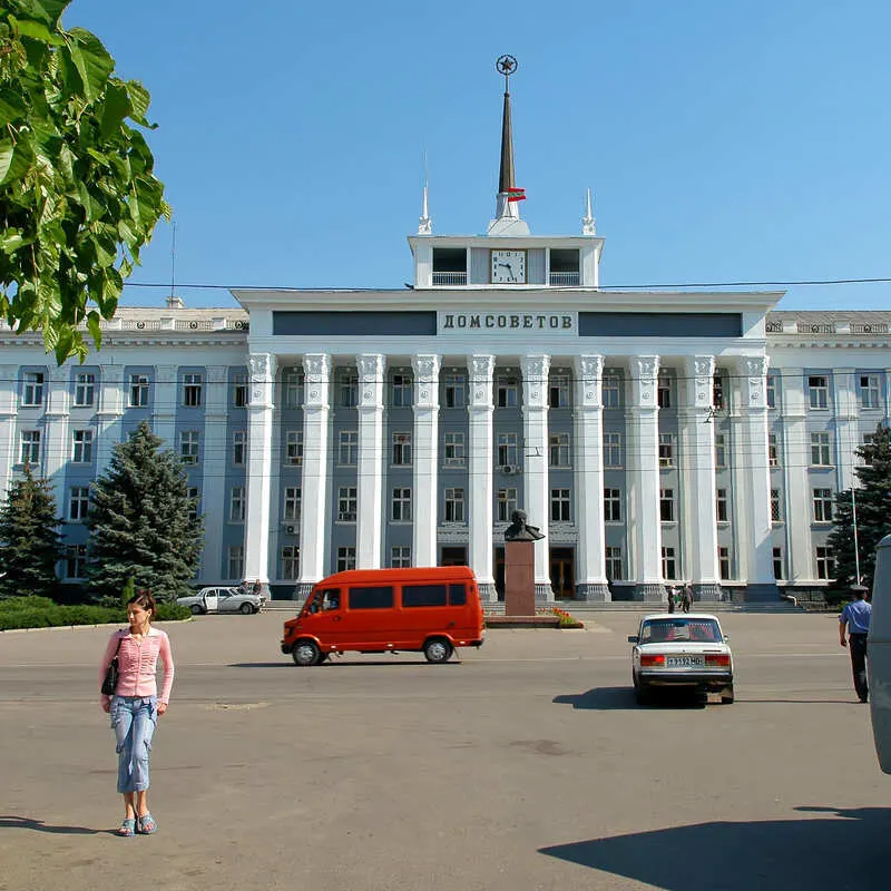 Tiraspol In Transnistria, A Breakaway State Between Ukraine And Moldova, Eastern Europe.jpg