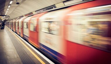 London Underground Tube Train