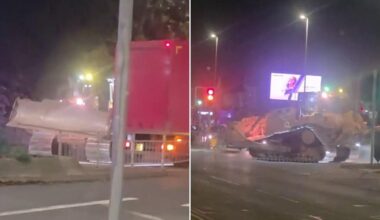 Man arrested for 'drink driving' stolen 24-tonne bulldozer through Wolverhampton | News UK