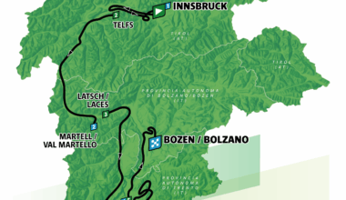 Tour of the Alps 2026 route