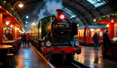 West somerset railway railways festive