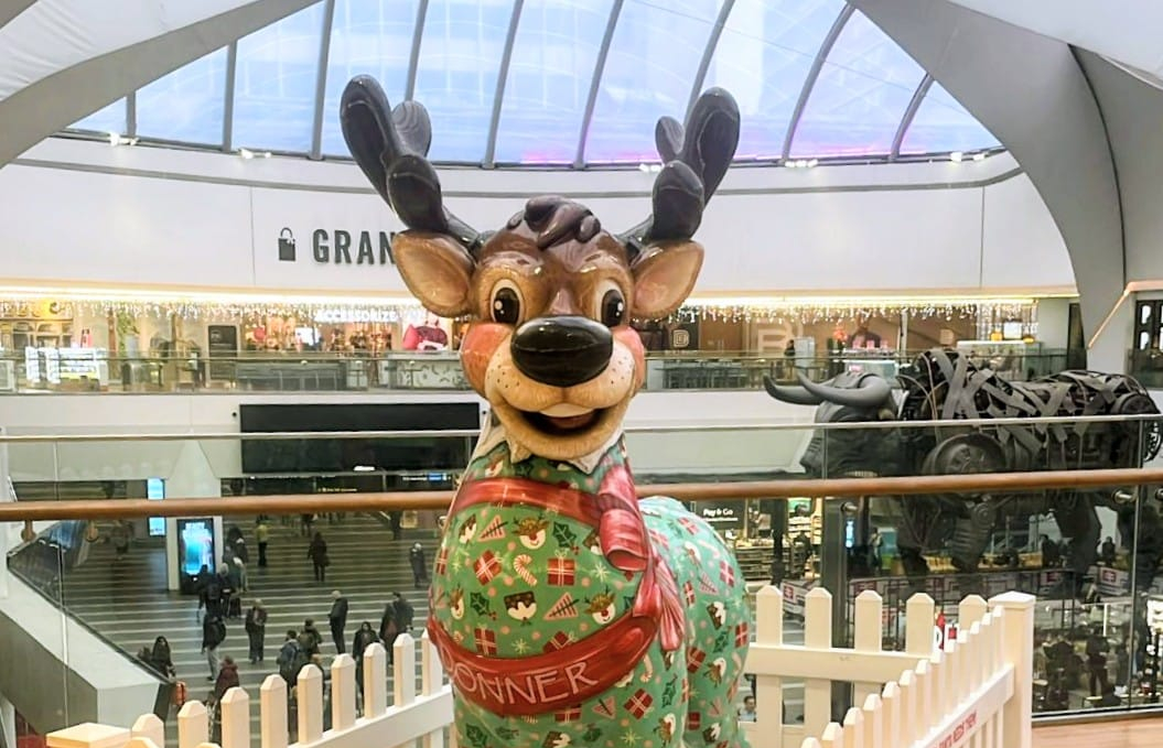 Brum's Christmas Reindeer Trail in Grand Central