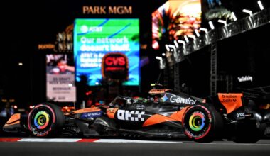 Full starting grid for 2025 F1 Las Vegas Grand Prix