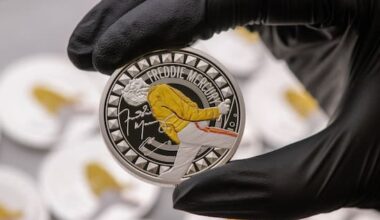 Britain's Royal Mint issues special Freddie Mercury coin