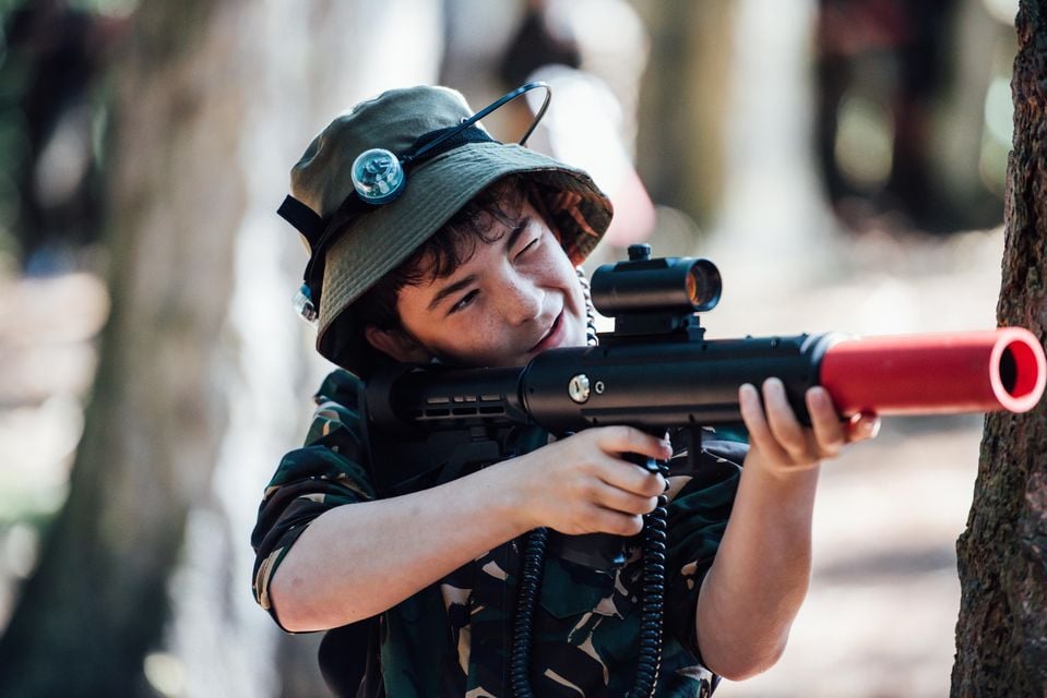 Lazertag at Jungle NI, Moneymore