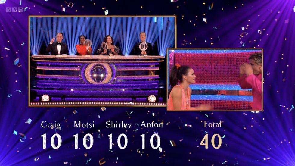 Amber Davis and Nikita Kuzmin