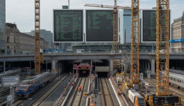 German face railway travel chaos as stuttgart 2026 opening cancelled due to new digital signalling issues and cologne station hit by software glitch