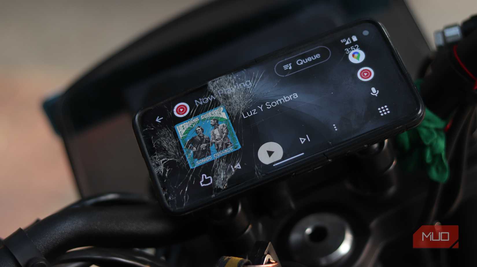 Android Auto YouTube Music on Pixel 4a.