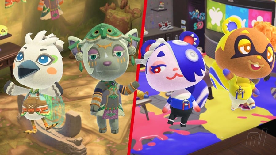 Animal Crossing: New Horizons - Zelda & Splatoon Villagers
