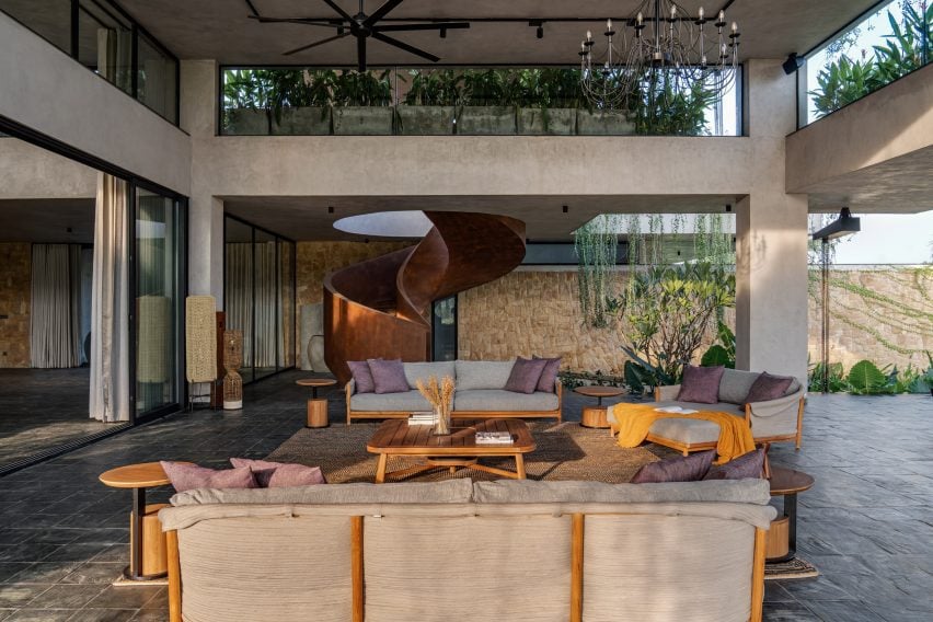 Interiors of a weekend home in Hyderabad by 23 Degrees Design Shift