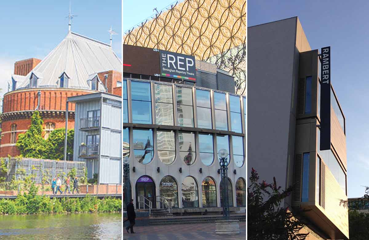 The Royal Shakespeare Company in Stratford-upon-Avon, Birmingham Rep and Rambert in London are among the organisations currently in receipt of loans. Photo: Sam Allard/Andy Mabbett/Allies and Morrison The Royal Shakespeare Company in Stratford-upon-Avon, Birmingham Rep and Rambert in London are among the organisations currently in receipt of loans. Photo: Sam Allard/Andy Mabbett/Allies and Morrison