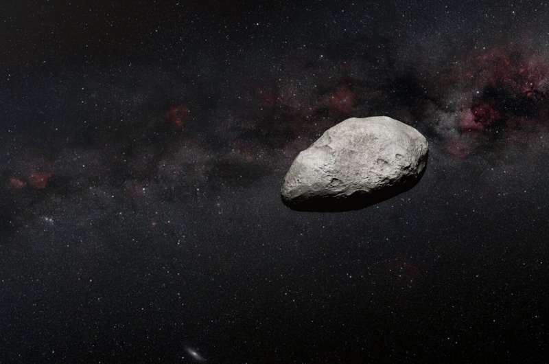 Artist's depiction of an asteroid floating in space. Credit: NASA, ESA, CSA, N. Bartmann (ESA/Webb), Martin Kornmesser (ESA), Serge Brunier (ESO), Nick Risinger (Photopic Sky Survey) Asteroid 2024 YR4 was Earth's first real-life defense test
