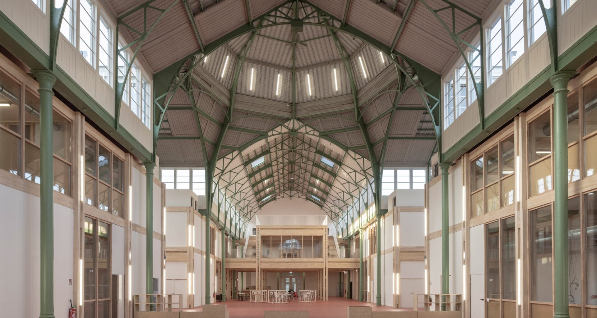 Demountable timber structure reinvigorates Palais Rameau in Lille