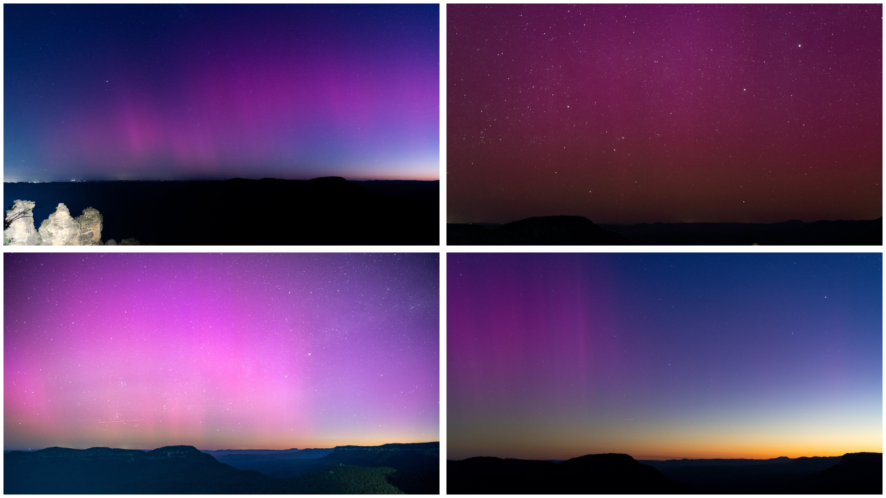 Aurora Australis (Picture credit: X/@benjaminpearse)