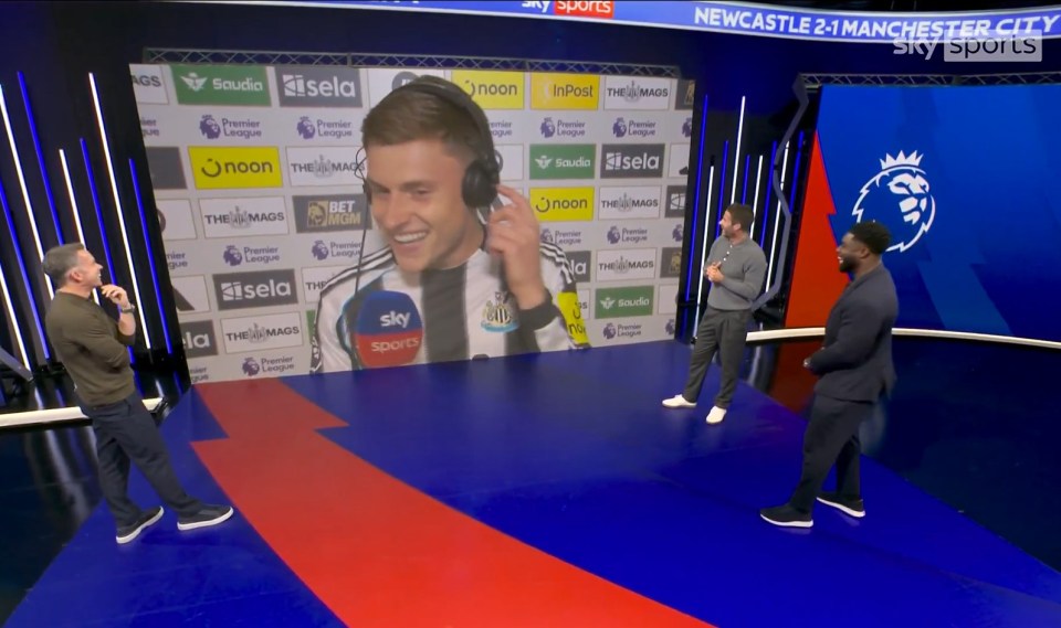 Harvey Barnes responds to Scotland World Cup question on Sky Sports.