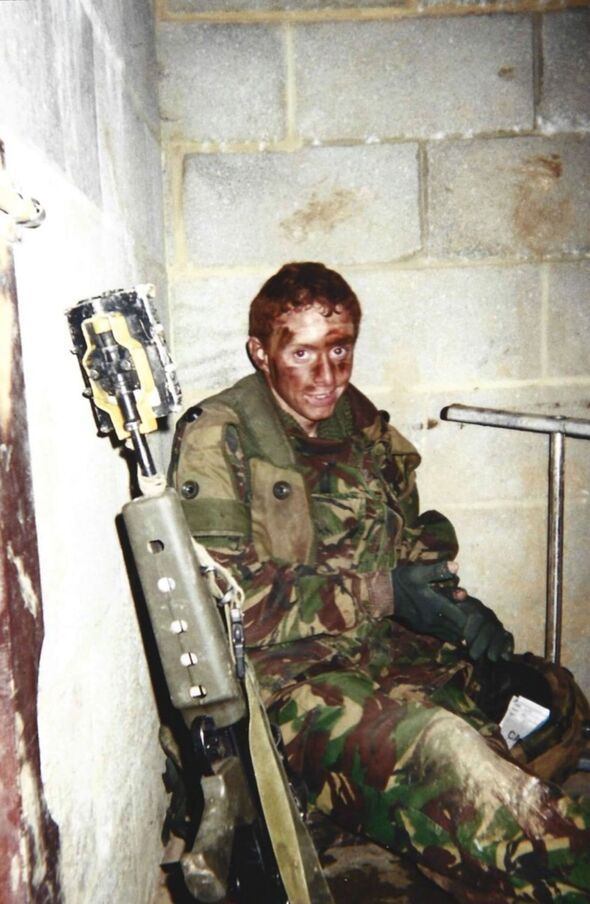 Ian as a young soldier Ian as a young soldier