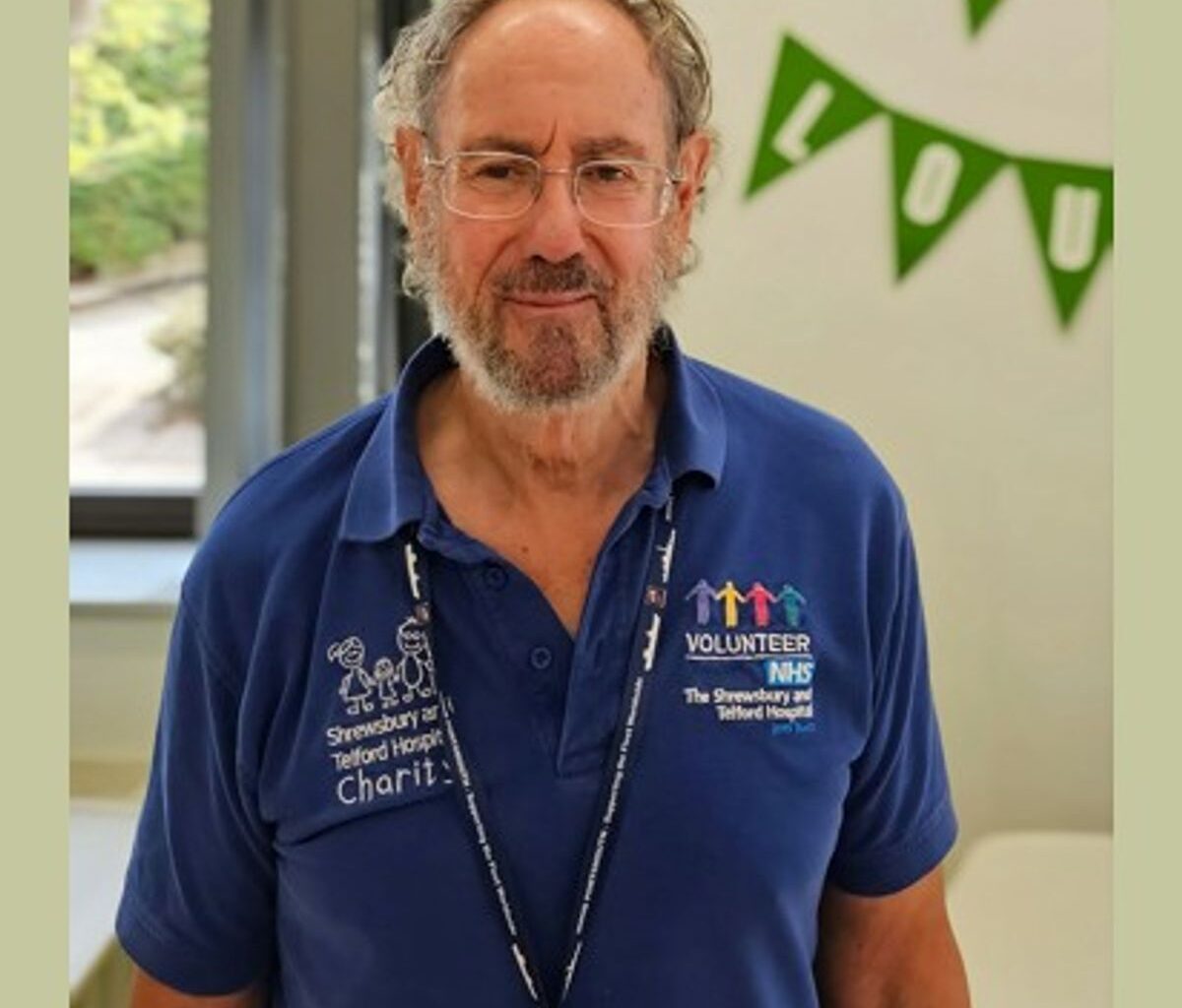 Supporting image for story: Shropshire hospital helper hopes to inspire NHS volunteering