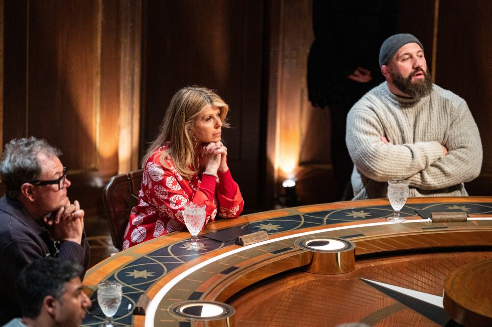 BBC Celebrity Traitors: Kate Garraway (middle)