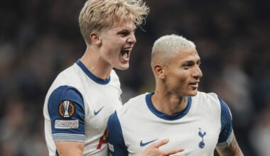 Lucas Bergvall Richarlison Tottenham