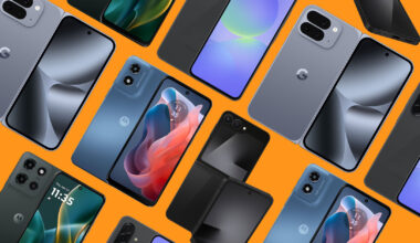 Photo showing renders of various Android phones from Samsung, Motorola, and Google.