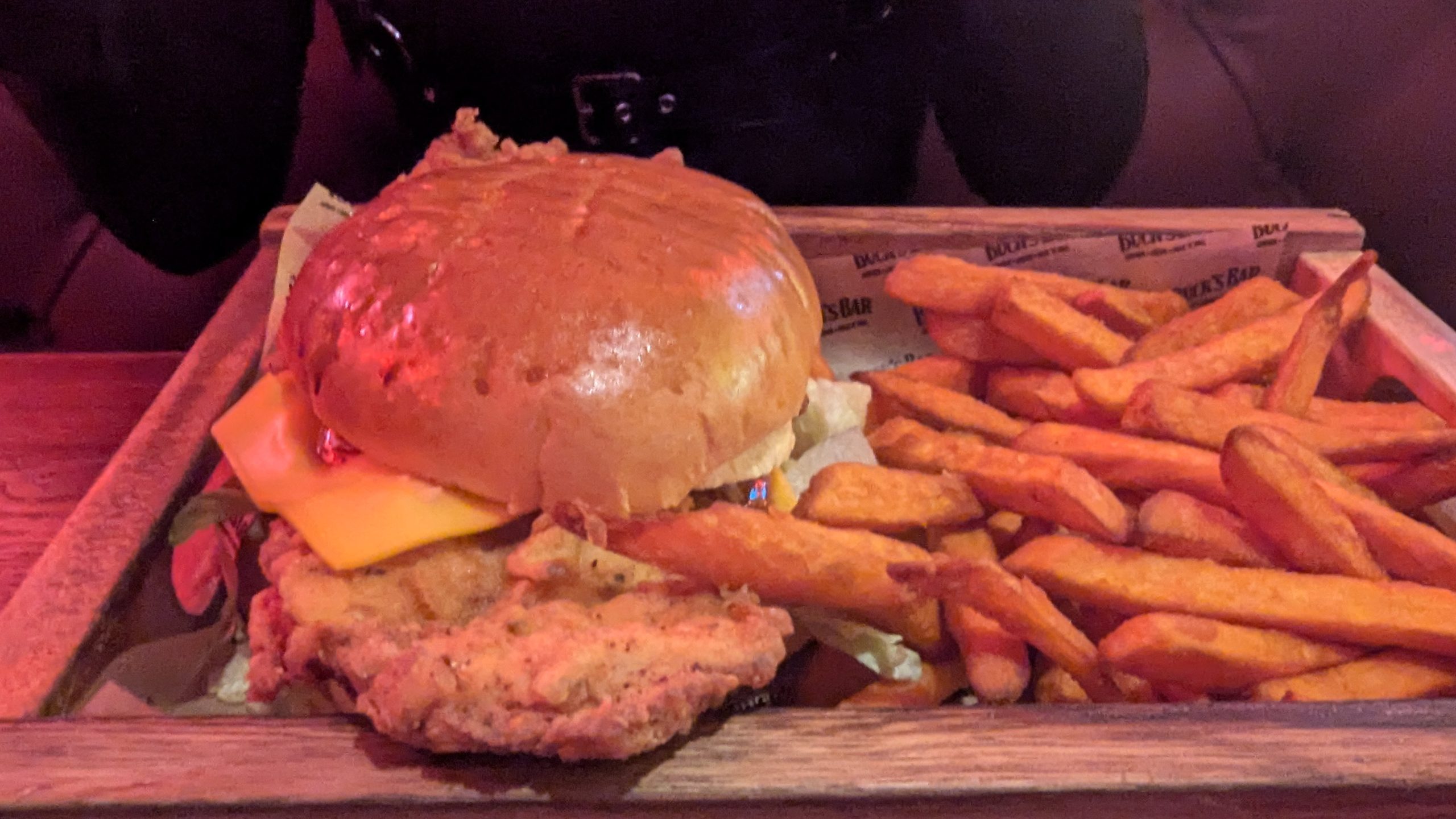 Chicken burger