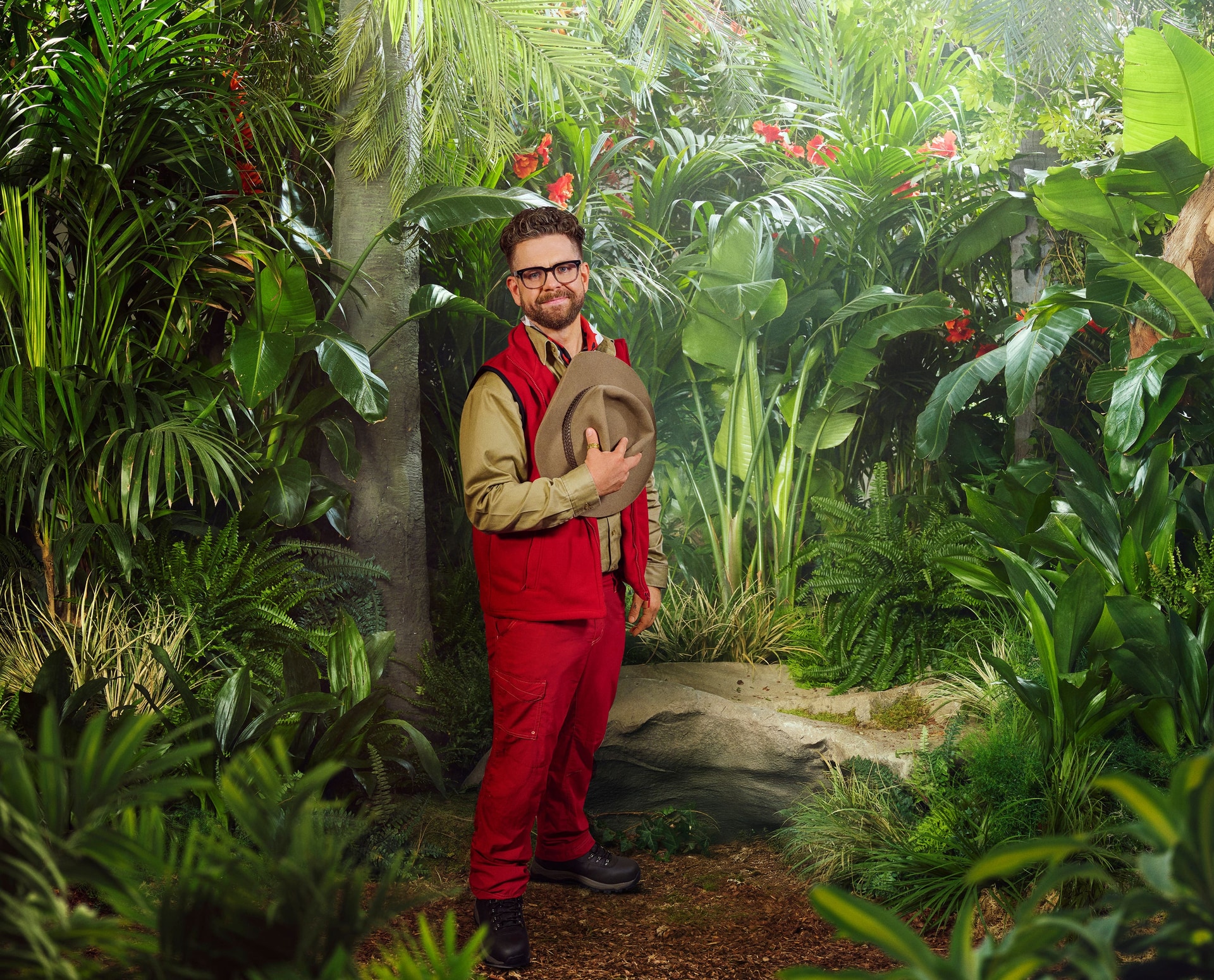Jack Osbourne is among the stars in this year’s jungle show (ITV).