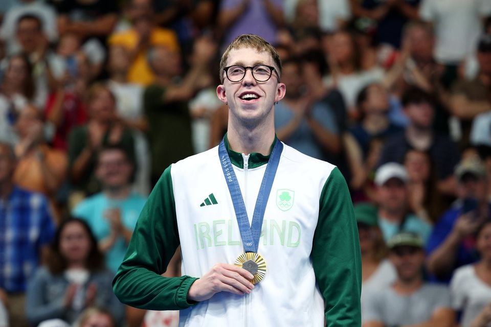 Daniel Wiffen won gold at the Paris Olympics