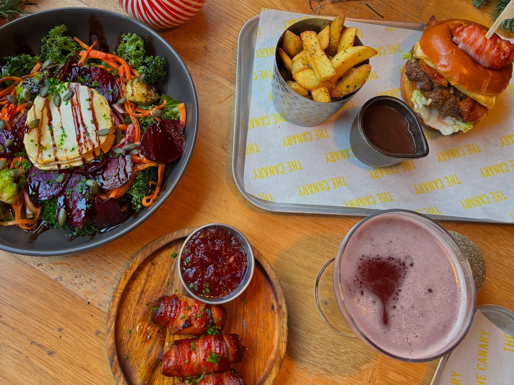The Canary launches festive bottomless brunch at Leeds Dock