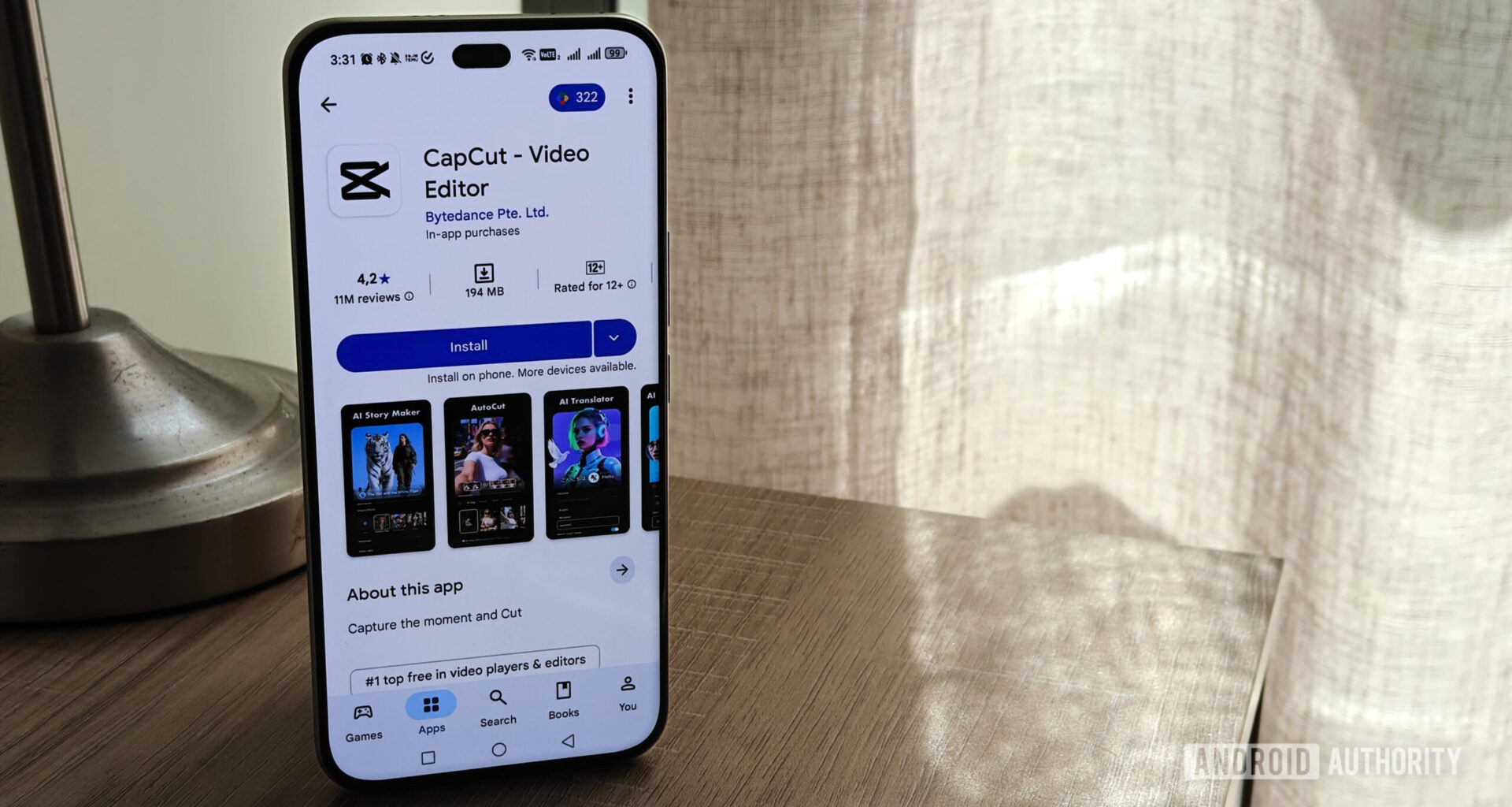 capcut on the google play store