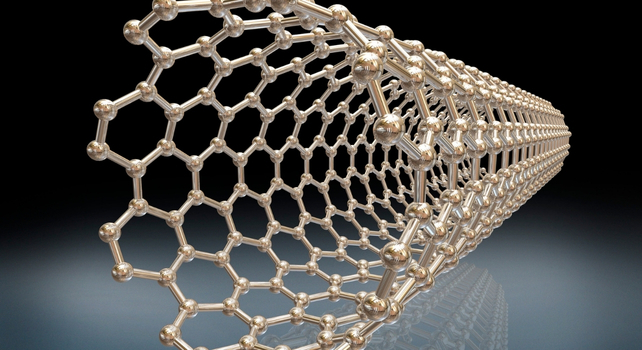 carbon nanotube illustration