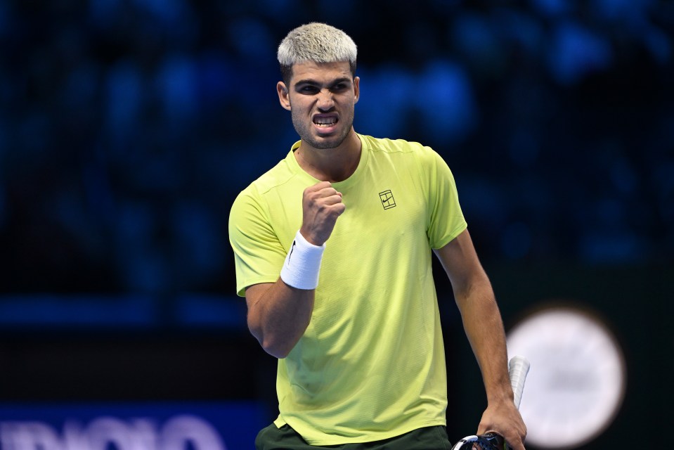 Carlos Alcaraz has topped the ATP points ranking for the second time in his career