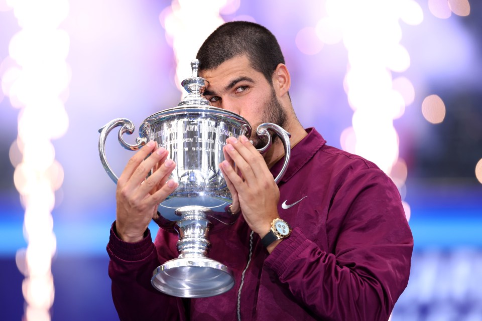 Alcaraz won the US Open as well as the French Open this year