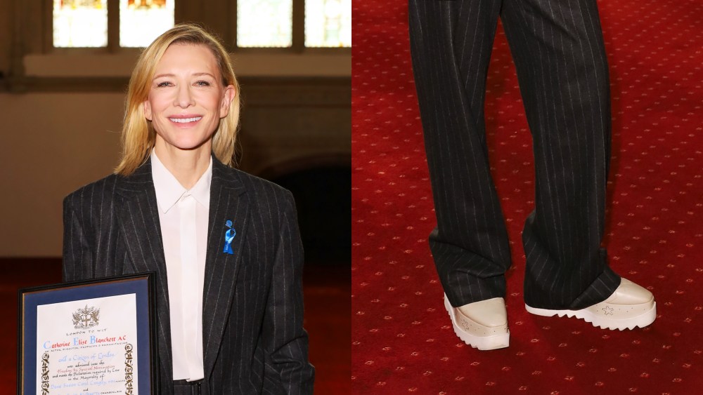 cate blanchett, platforms, london,