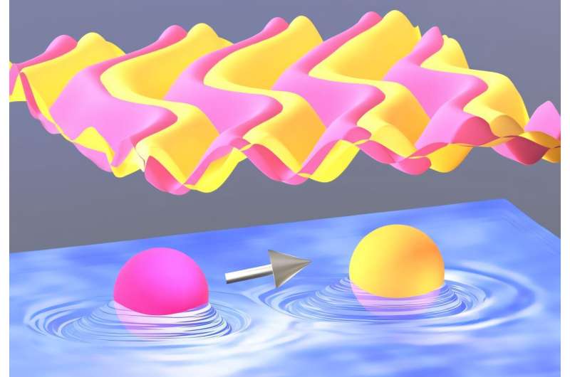 Chasing and splashing create resilient order