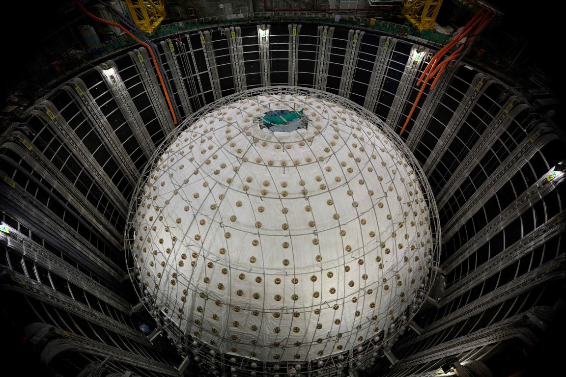 The Jiangmen Underground Neutrino Observatory in China has successfully completed its first proof-of-concept experiment.